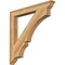 Ekena Millwork Balboa Traditional Rough Sawn Bracket, Western Red Cedar, 4"W x 36"D x 36"H BKT04X36X36BOA01RWR - alternate 1